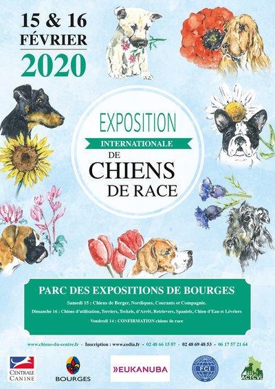 EXPOSITION INTERNATIONALE DE CHIENS DE RACE